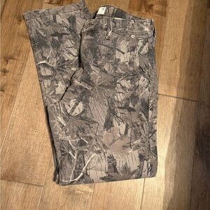 Hollister Loose Woodland Camouflage Jeans